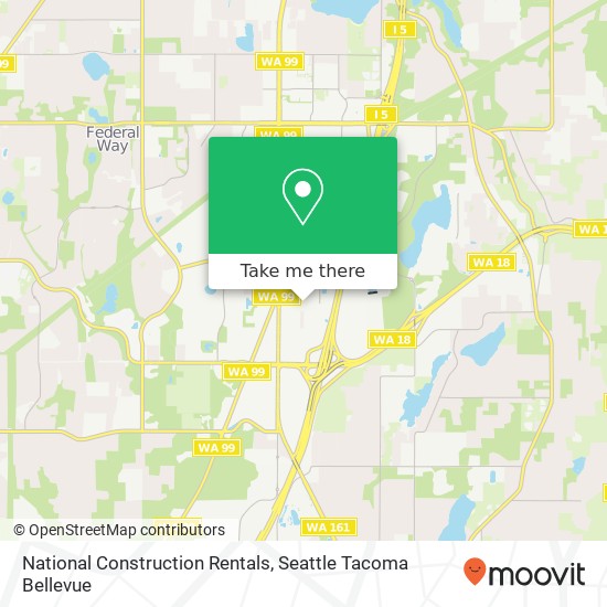 National Construction Rentals map