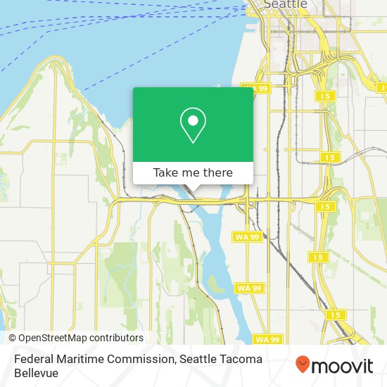 Federal Maritime Commission map