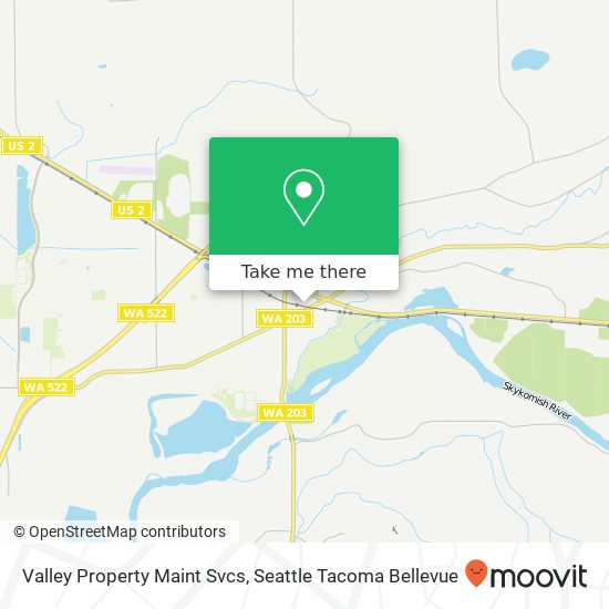 Valley Property Maint Svcs map