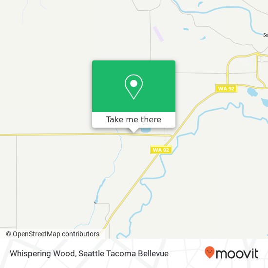Mapa de Whispering Wood