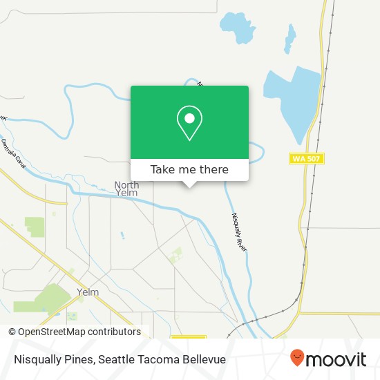 Nisqually Pines map