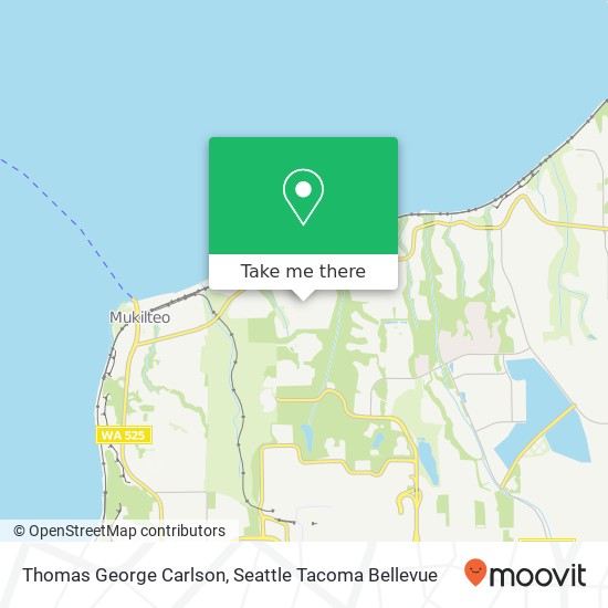 Thomas George Carlson map
