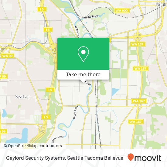 Gaylord Security Systems map