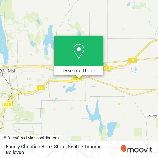 Mapa de Family Christian Book Store