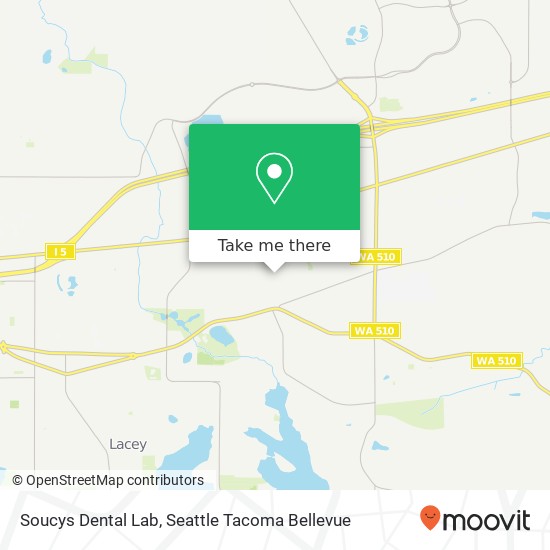 Soucys Dental Lab map