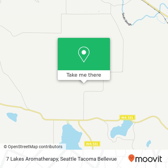 7 Lakes Aromatherapy map