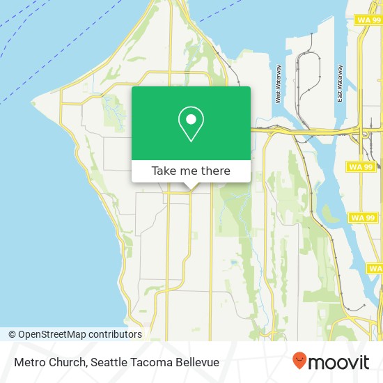 Mapa de Metro Church