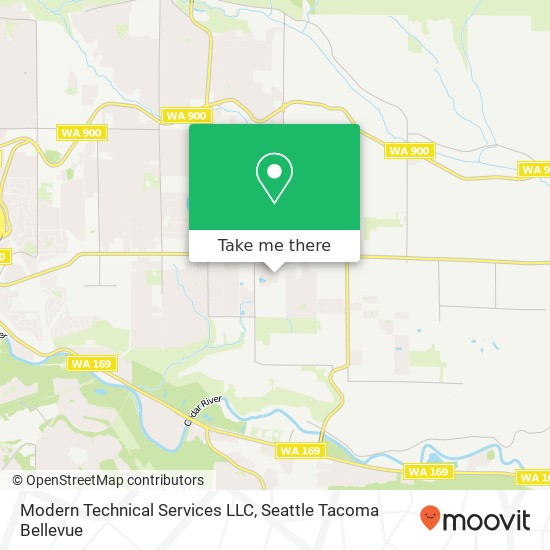 Modern Technical Services LLC map