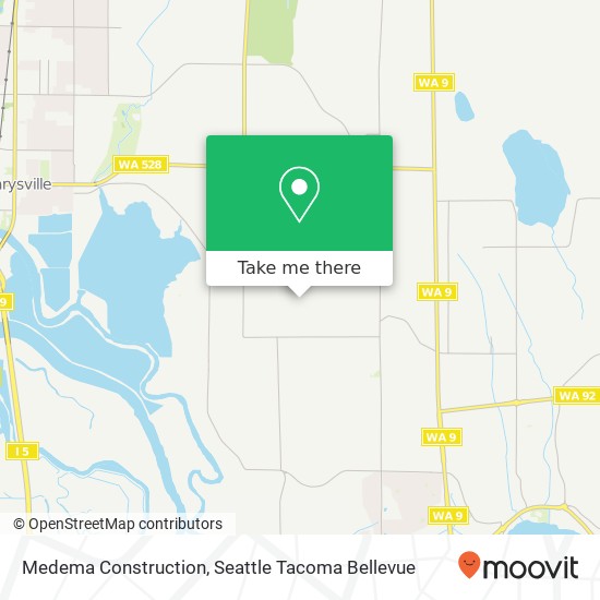 Medema Construction map