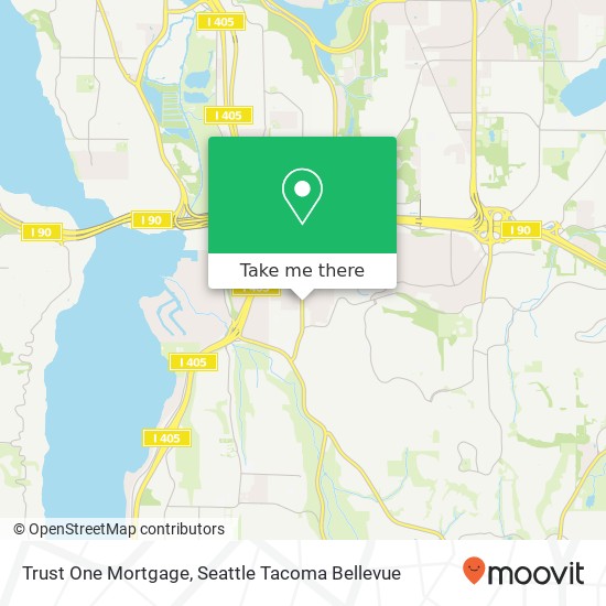 Mapa de Trust One Mortgage