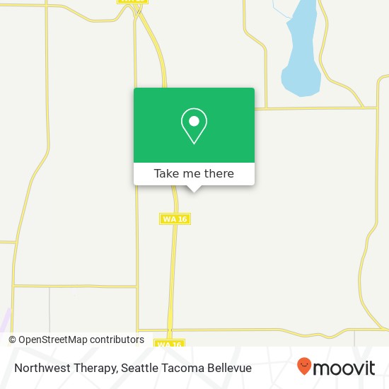 Northwest Therapy map