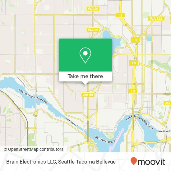 Brain Electronics LLC map