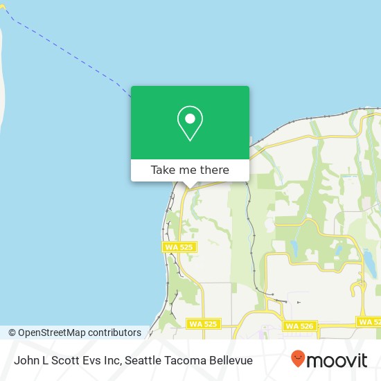 John L Scott Evs Inc map