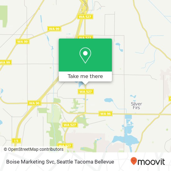 Boise Marketing Svc map