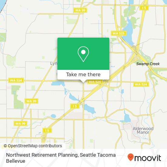 Mapa de Northwest Retirement Planning