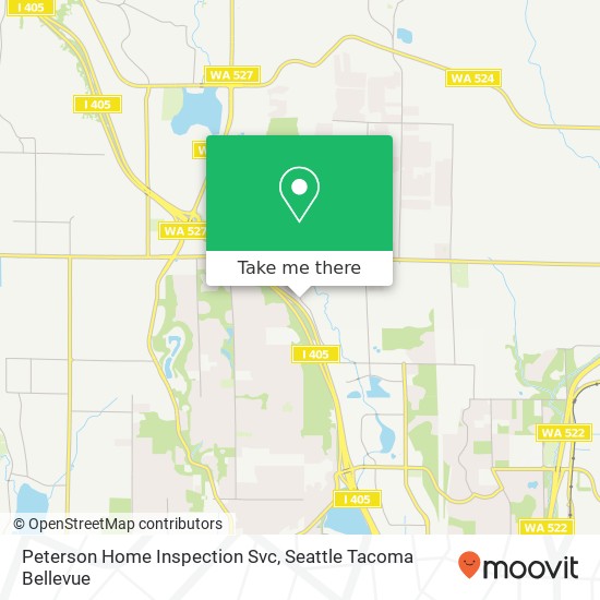 Peterson Home Inspection Svc map