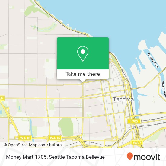 Money Mart 1705 map