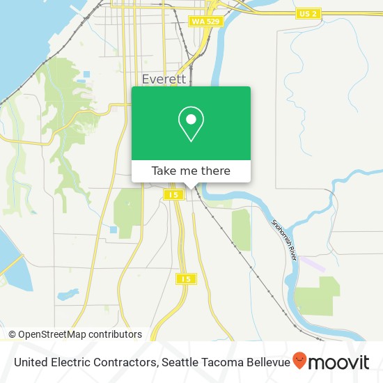 United Electric Contractors map