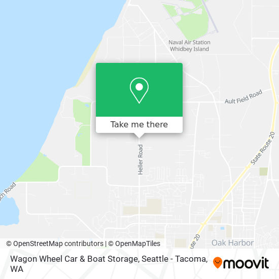 Mapa de Wagon Wheel Car & Boat Storage