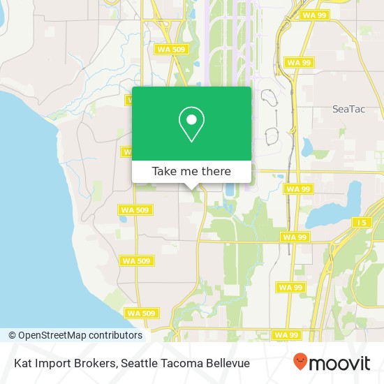 Kat Import Brokers map