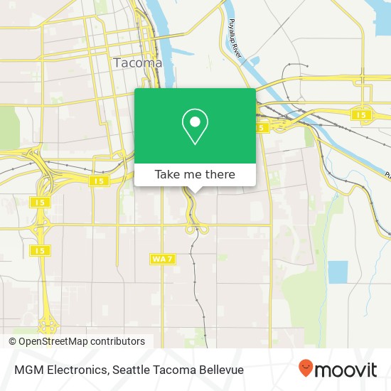 MGM Electronics map