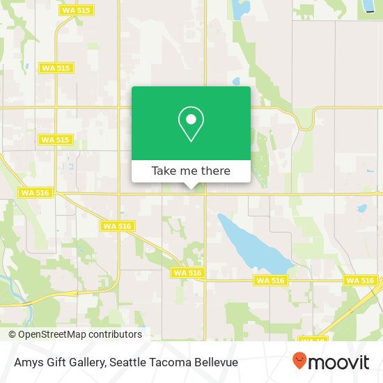 Amys Gift Gallery map