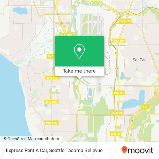 Express Rent A Car map