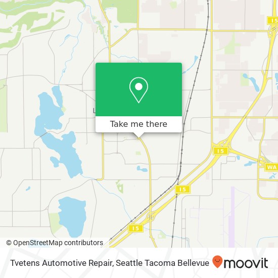 Mapa de Tvetens Automotive Repair