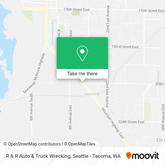 R & R Auto & Truck Wrecking map