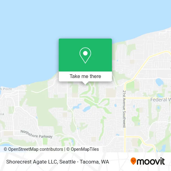Mapa de Shorecrest Agate LLC