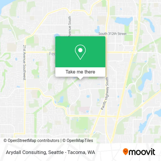 Arydall Consulting map