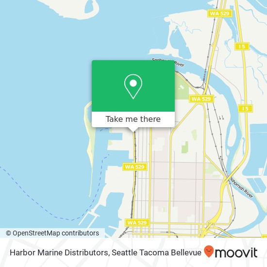 Mapa de Harbor Marine Distributors