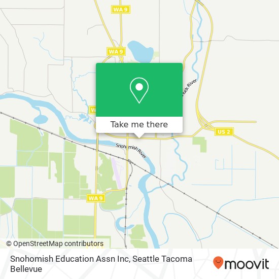 Mapa de Snohomish Education Assn Inc