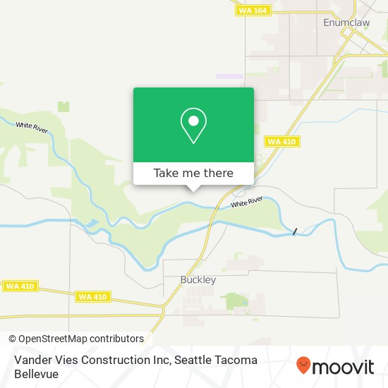 Mapa de Vander Vies Construction Inc