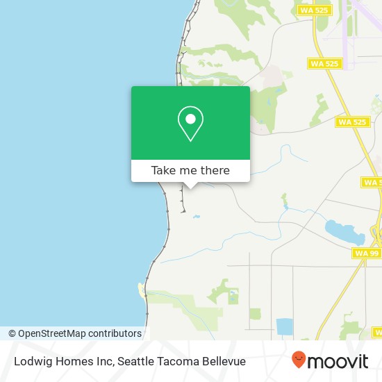Mapa de Lodwig Homes Inc