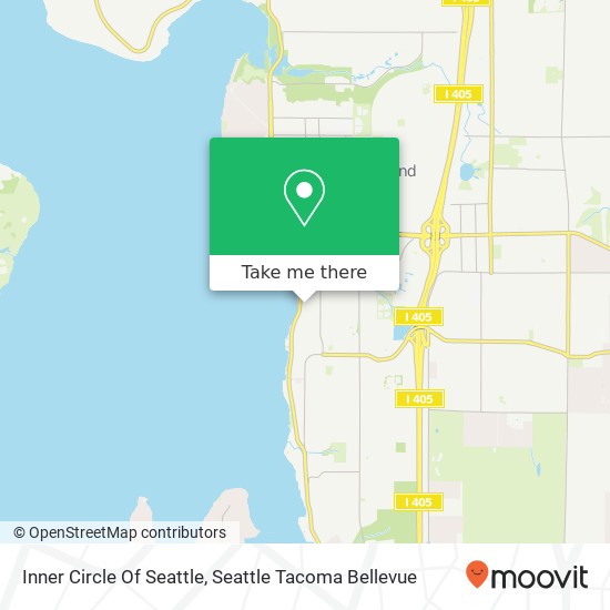 Inner Circle Of Seattle map