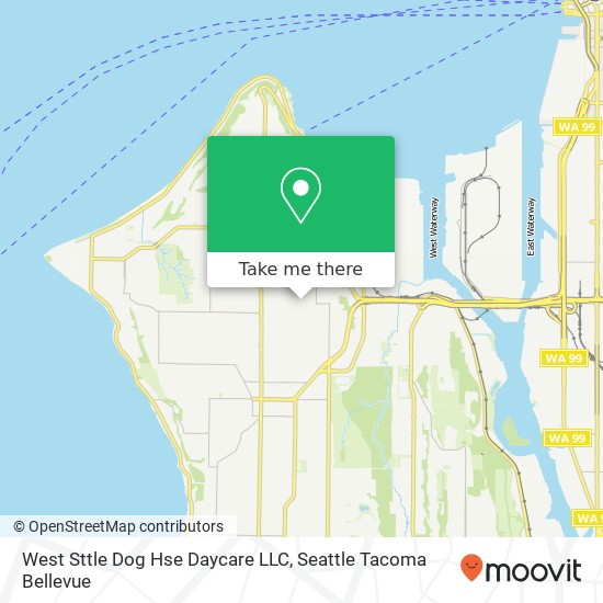 West Sttle Dog Hse Daycare LLC map