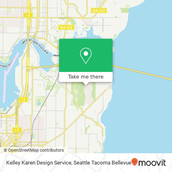 Kelley Karen Design Service map