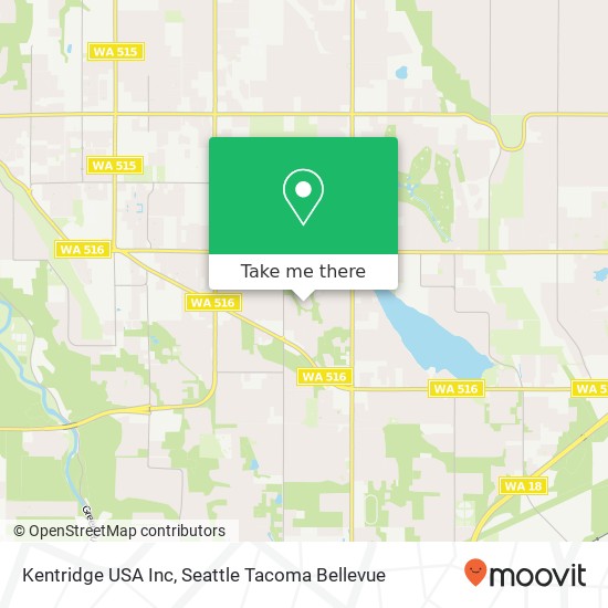 Kentridge USA Inc map