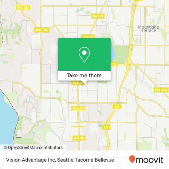 Mapa de Vision Advantage Inc