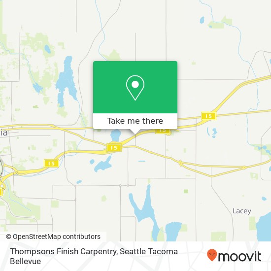Thompsons Finish Carpentry map
