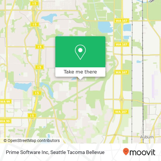 Prime Software Inc map