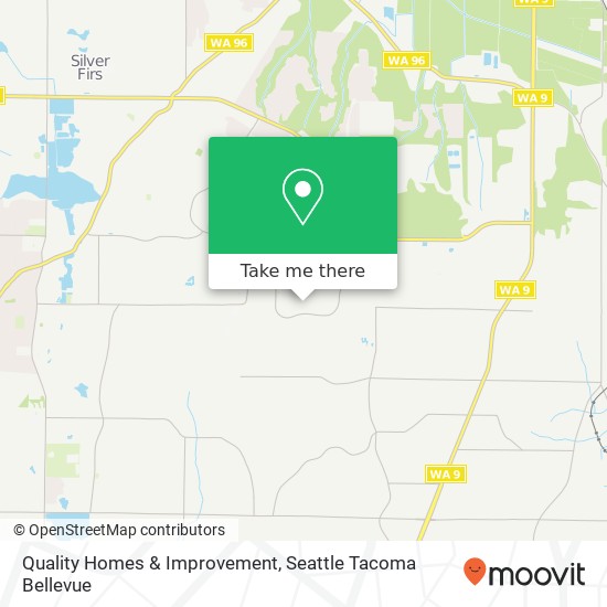 Mapa de Quality Homes & Improvement