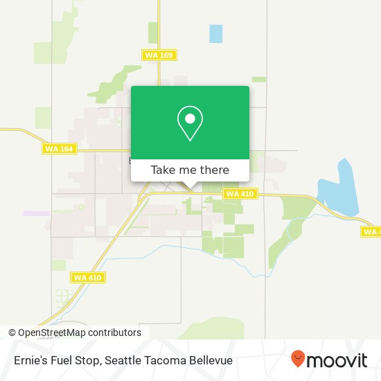 Mapa de Ernie's Fuel Stop