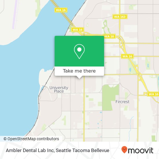 Mapa de Ambler Dental Lab Inc