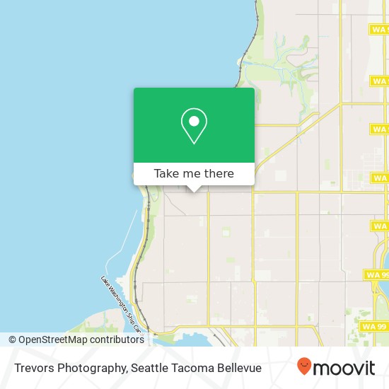 Trevors Photography map