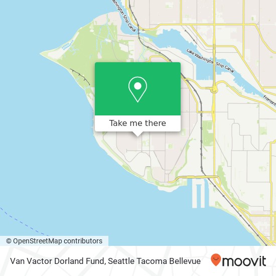 Van Vactor Dorland Fund map