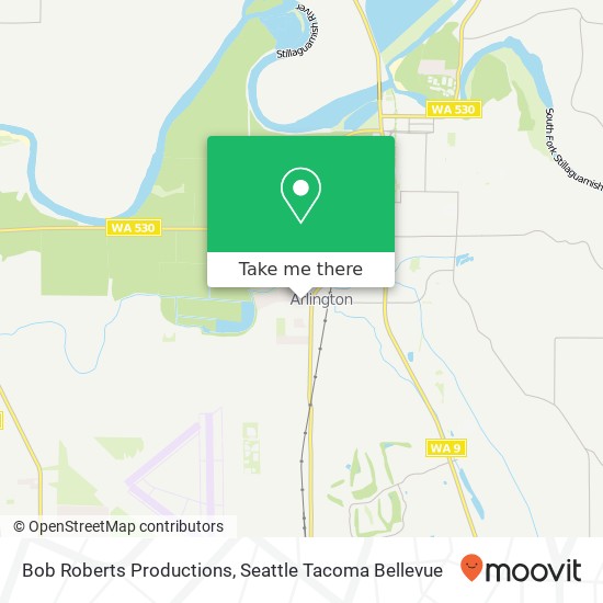 Bob Roberts Productions map