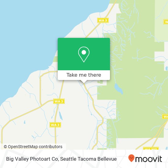 Mapa de Big Valley Photoart Co