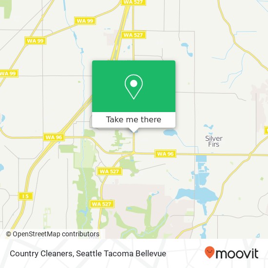 Country Cleaners map